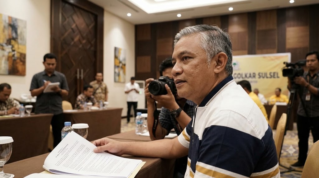 Musda Golkar Sulsel Memanas: Tarik Ulur Pusat vs Daerah Bicara Eksodus Kader