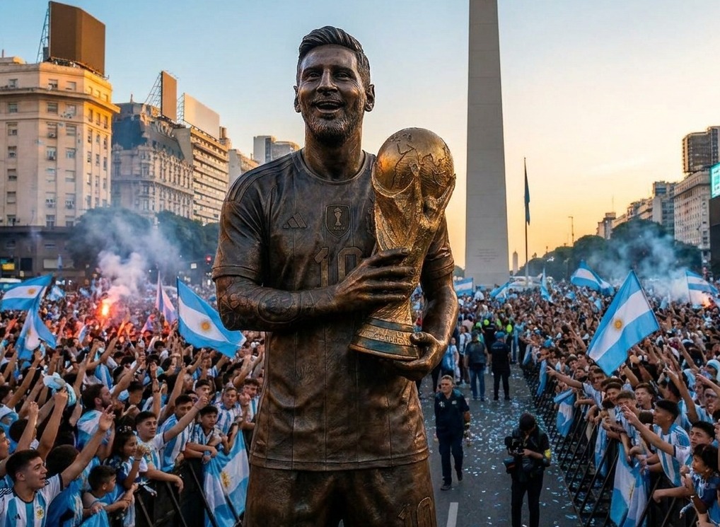 Mengapa Dunia Tak Akan Lagi Membangun Patung Messi, Jika Argentina Juara Piala Dunia 2026