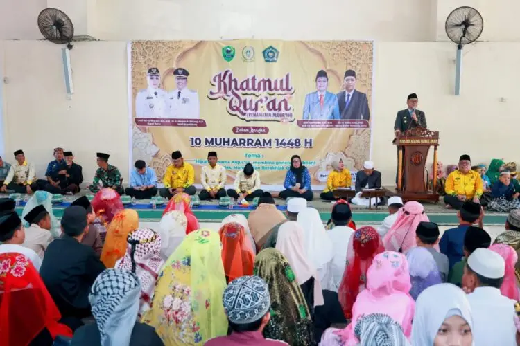 Khataman Al-Qur'an Massal di Barru, Wabup Apresiasi Guru Mengaji