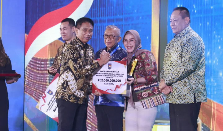 Barru Juara 1 Layanan Kesehatan Kemendagri, Sabet Insentif Rp 2 Miliar