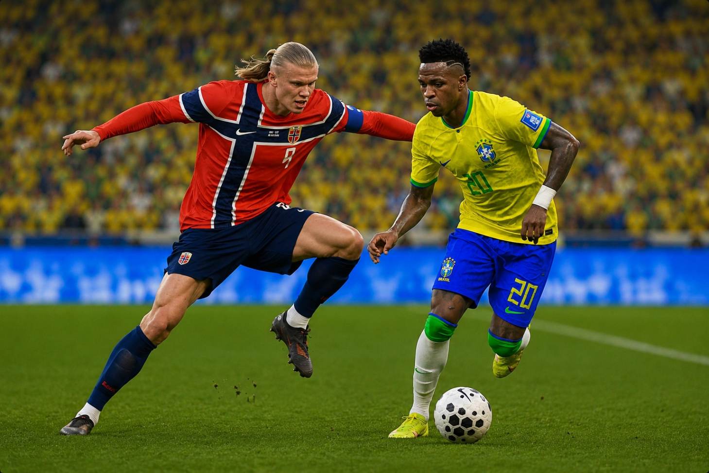 Brasil vs Norwegia: Pertarungan Dua Filosofi Sepak Bola Modern di Babak 16 Besar Piala Dunia 2026