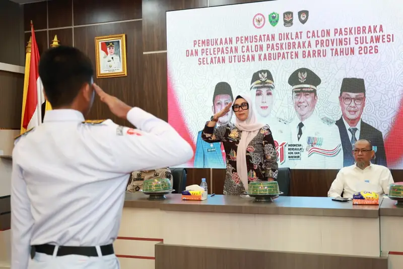 ​Siap Bertugas di HUT ke-81 RI, Pemkab Barru Jamin Apresiasi Khusus Paskibraka