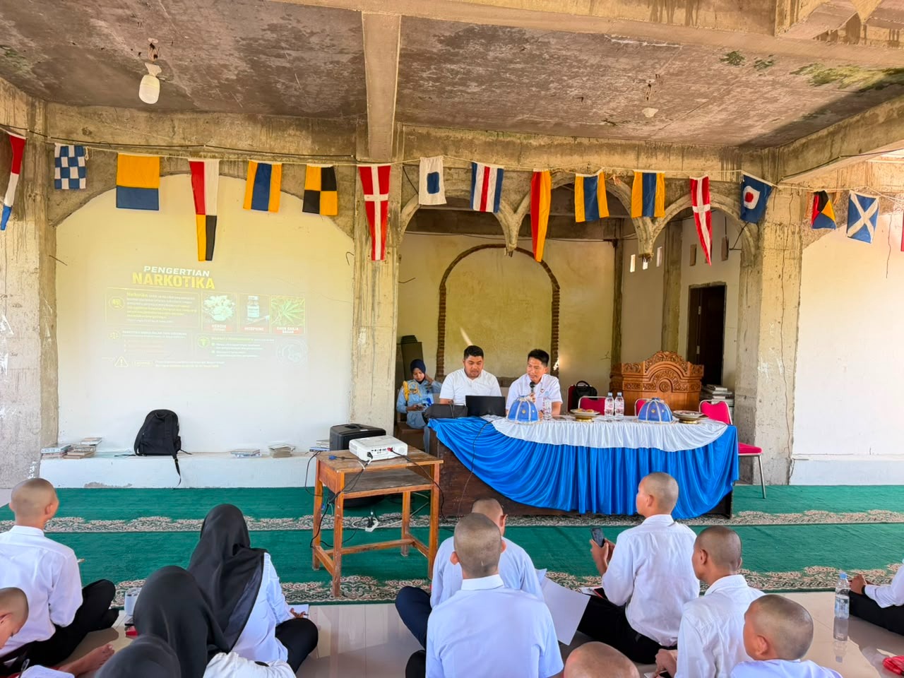 Bentengi Calon Pelaut, Satresnarkoba Barru Gelar Edukasi NAPZA