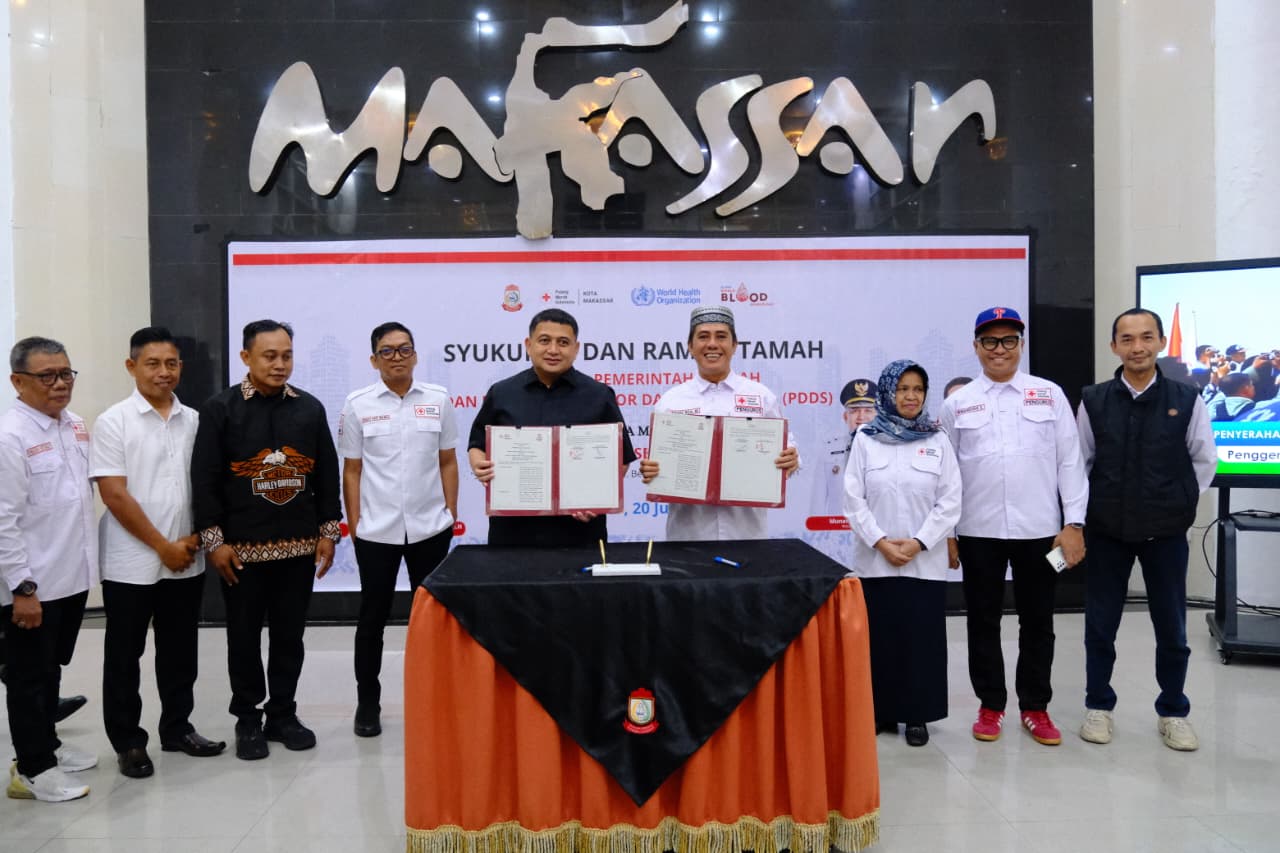 "Paselang Mi Kalau Perlu!", Wali Kota Makassar 'All Out' Dukung Donor Darah di Peringatan HDDS 2026 