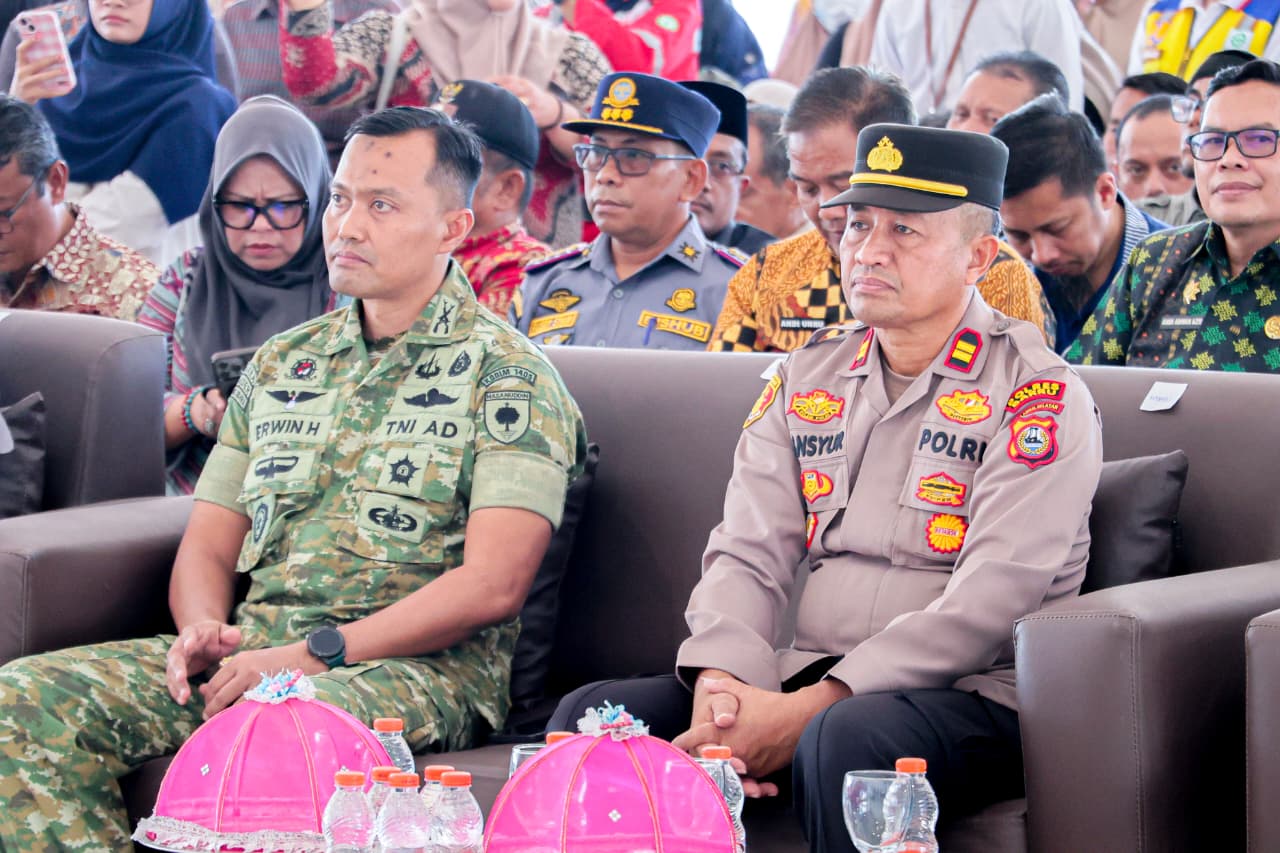 Dukung Pendidikan Inklusif, Polres Barru Kawal MPLS Sekolah Rakyat