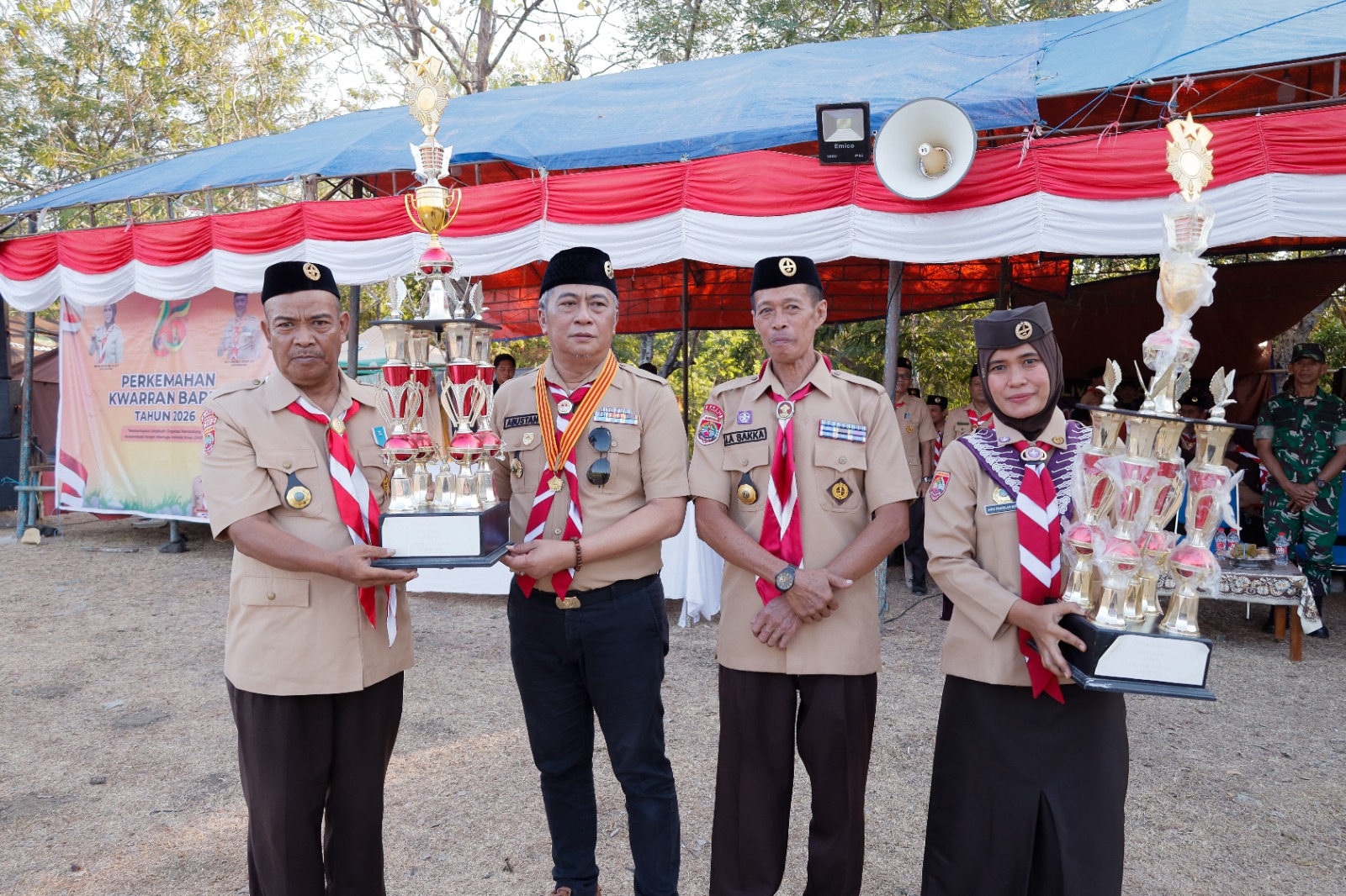 500 Pelajar Ikuti Perkemahan Pramuka 2026 di Lajulo, Wabup Abustan Soroti Kesehatan Peserta