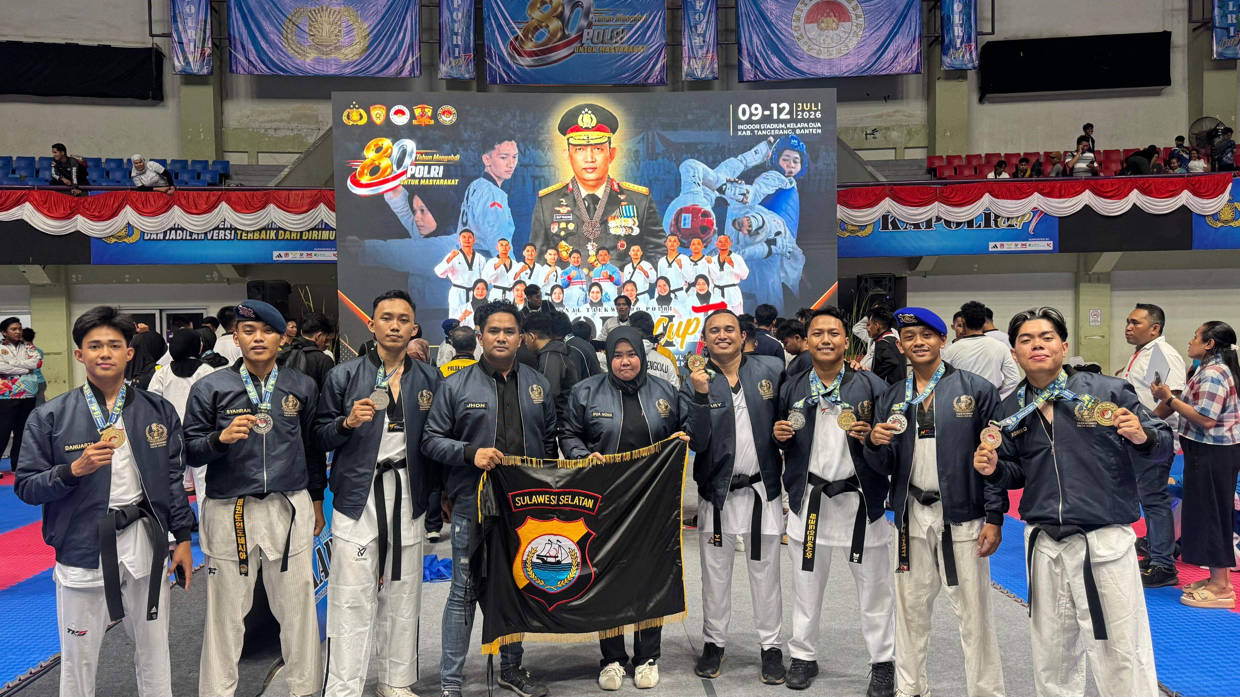 Polda Sulsel Raih 9 Medali di Kapolri Cup 2026