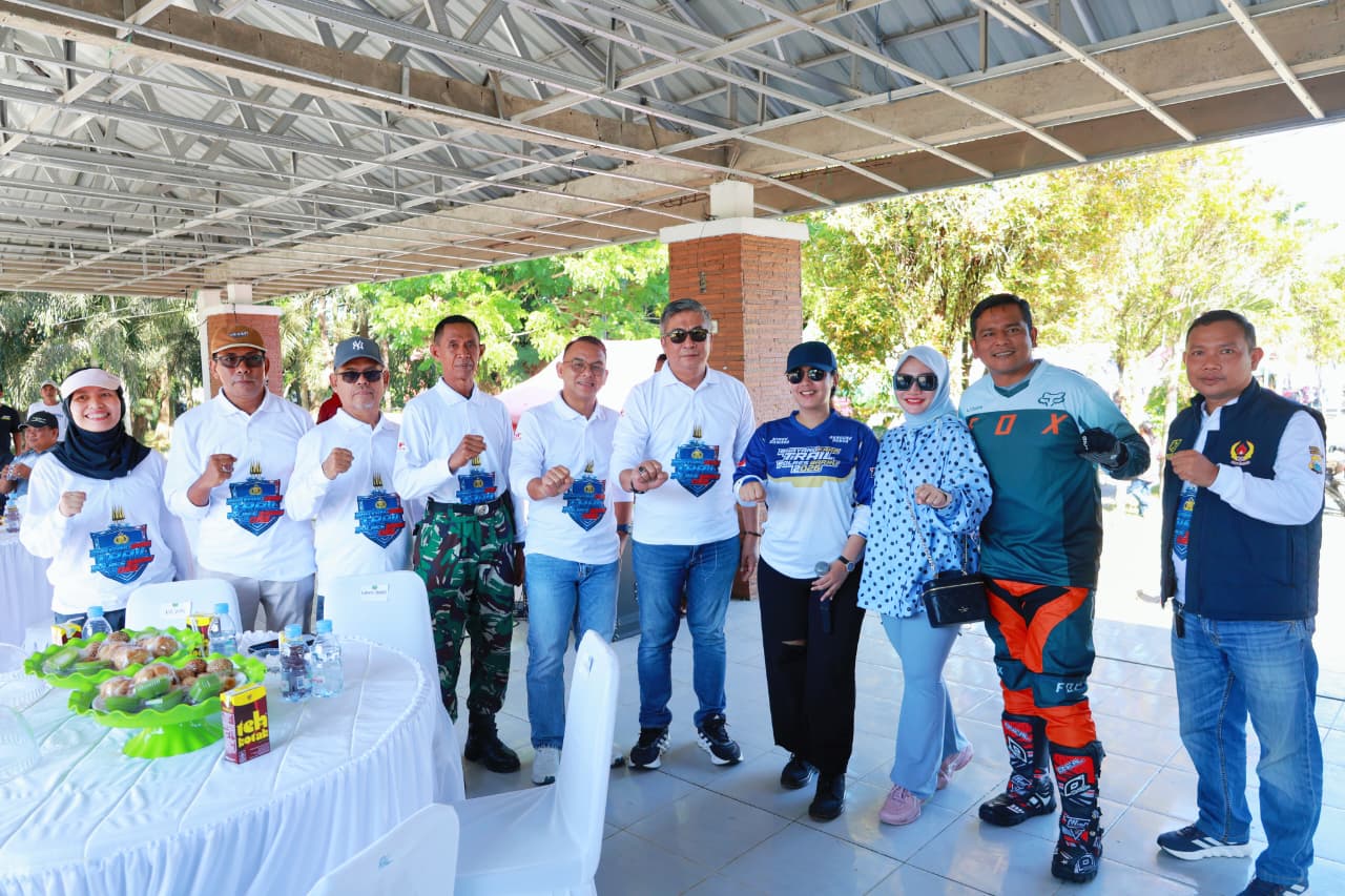 Pecah! 600 Rider Trail Serbu Barru di Hari Bhayangkara