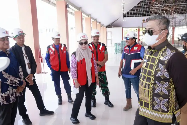 Jelang Diresmikan, Bupati Barru Inspeksi Proyek SRT 65
