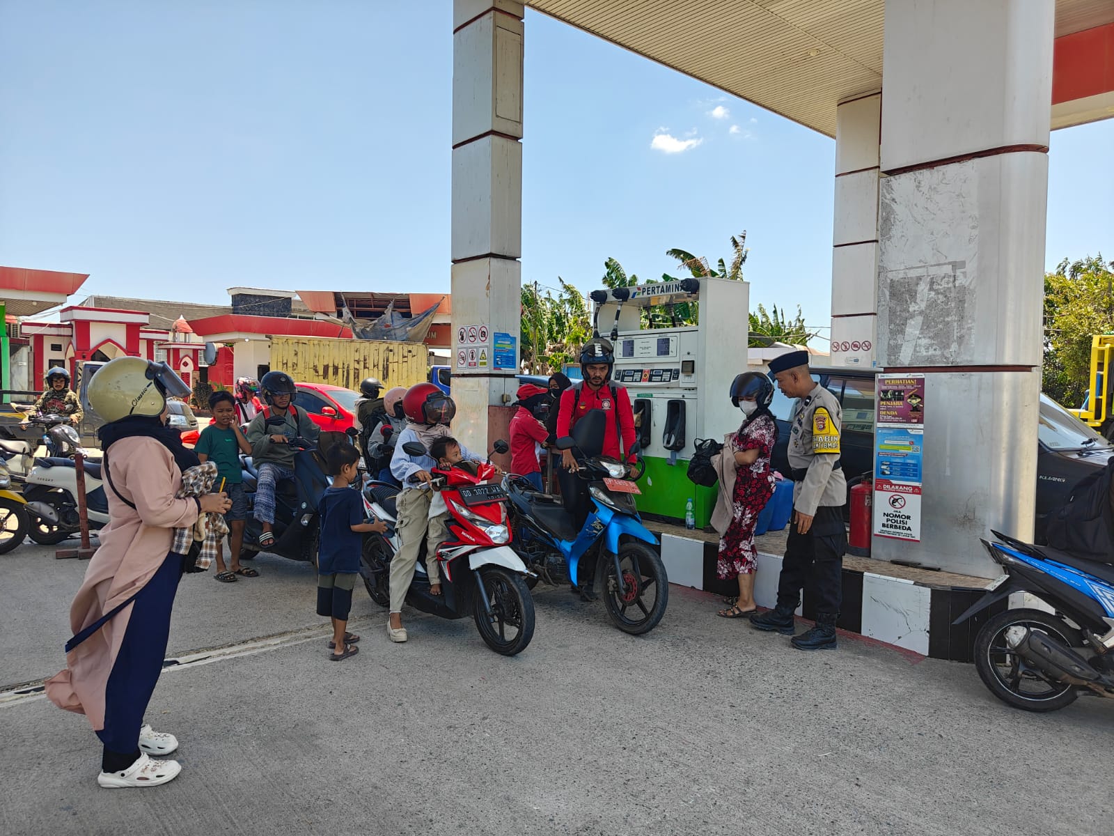 Polres Barru Kawal Ketat Penyaluran BBM-LPG Subsidi, Situasi Kondusif
