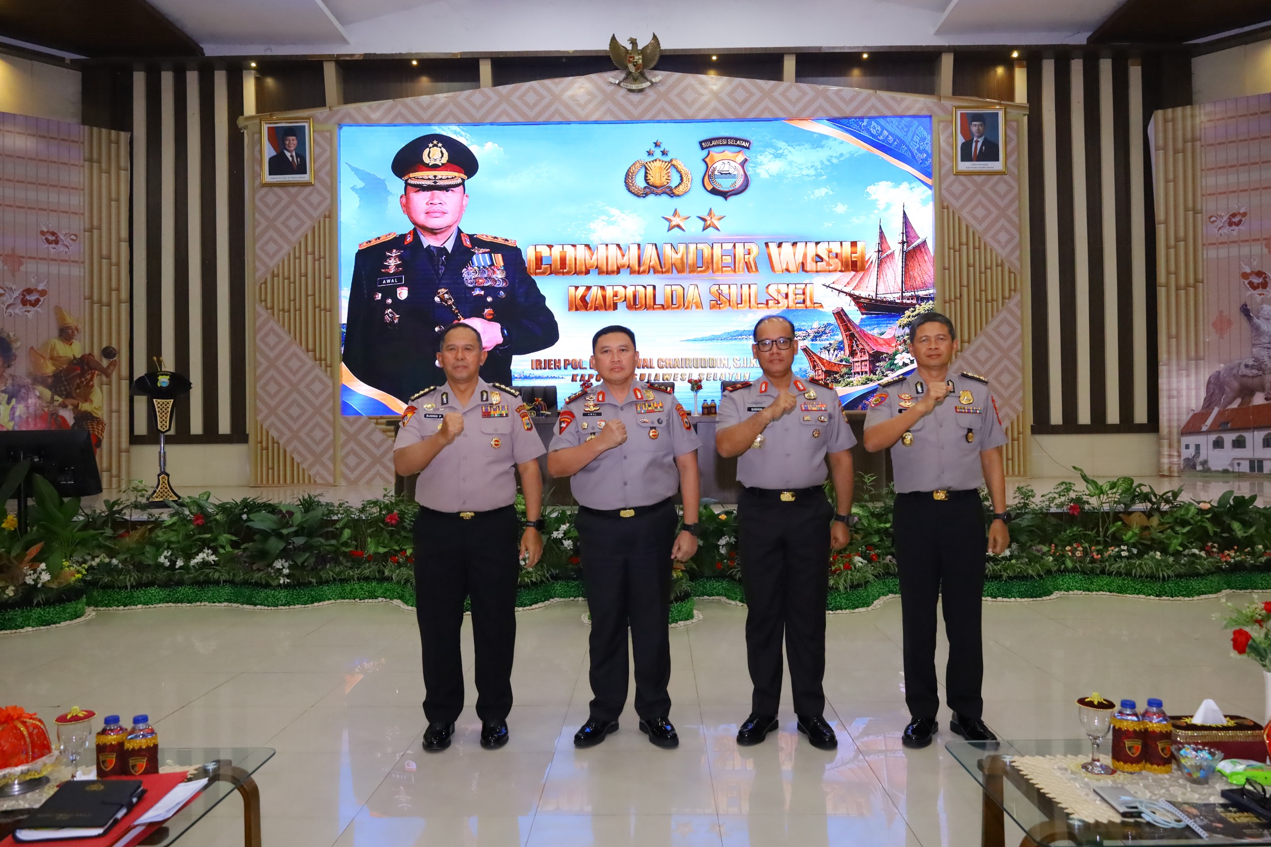 Kapolda Sulsel Perkenalkan EWAKO Sebagai Pedoman Tugas Jajaran Kepolisian