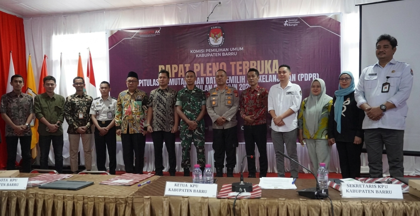 KPU Barru Gelar Pleno PDPB Triwulan II 2026 