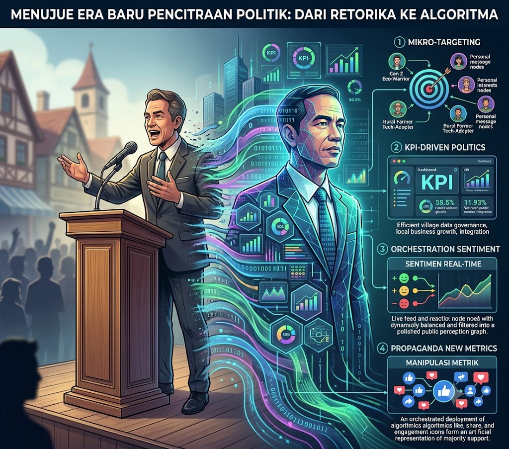 Menuju Era Baru Pencitraan Politik : Dari Retorika ke Algoritma 
