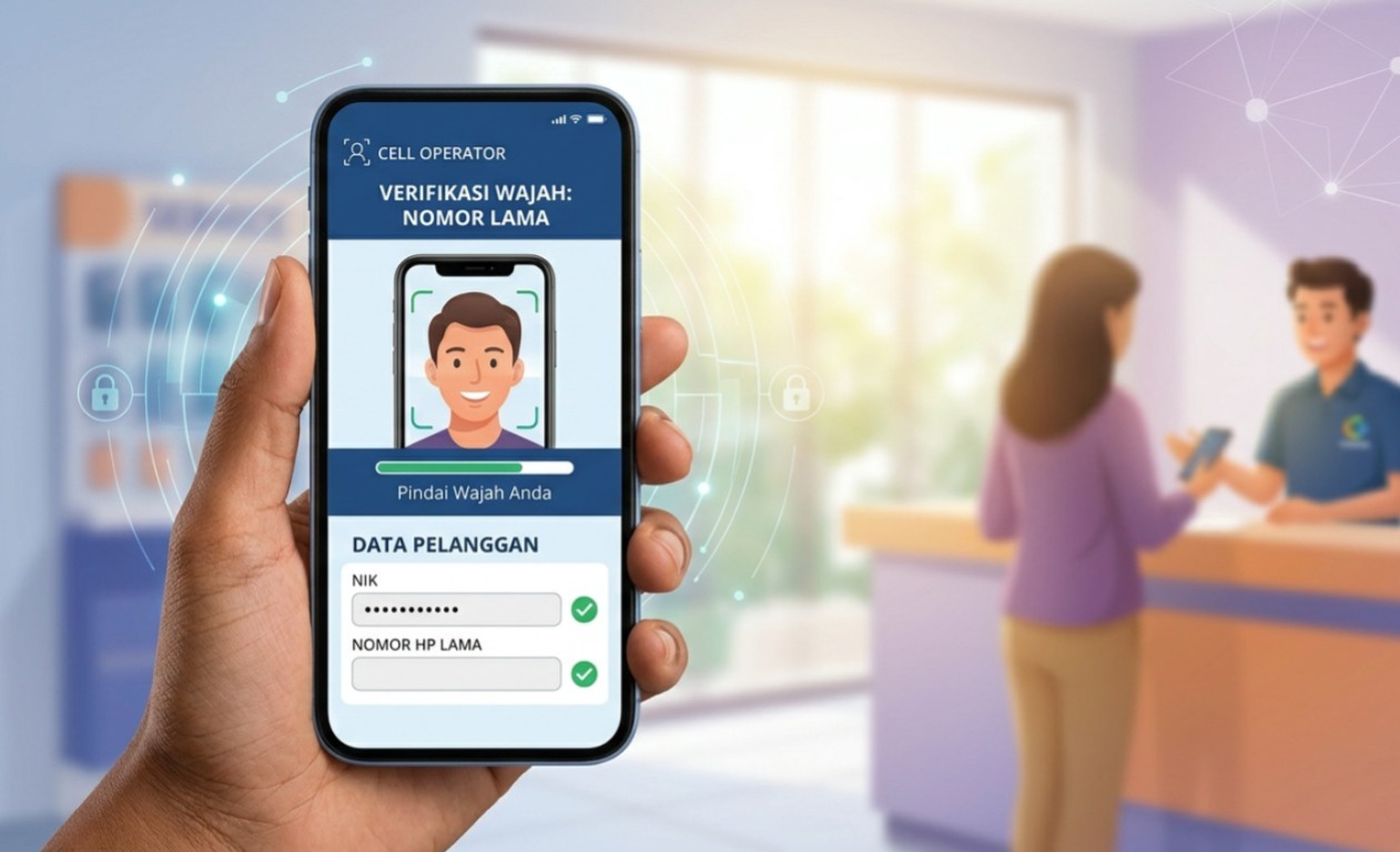 Begini Cara Daftar Biometrik Bagi Pengguna Nomor Lama, Proses Verifikasi Wajah bersifat Sukarela (voluntary) dan Tidak Wajib