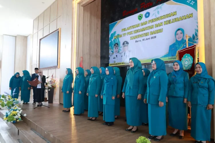 Bupati Andi Ina Lantik Pengurus PKK: Jangan Cuma Seremonial, Harus Kerja Nyata!