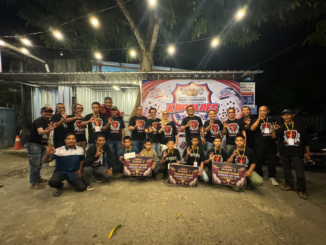 Turnamen Domino Kapolres Cup Sukses Perkuat Sinergitas Pemkab dan Polres Barru