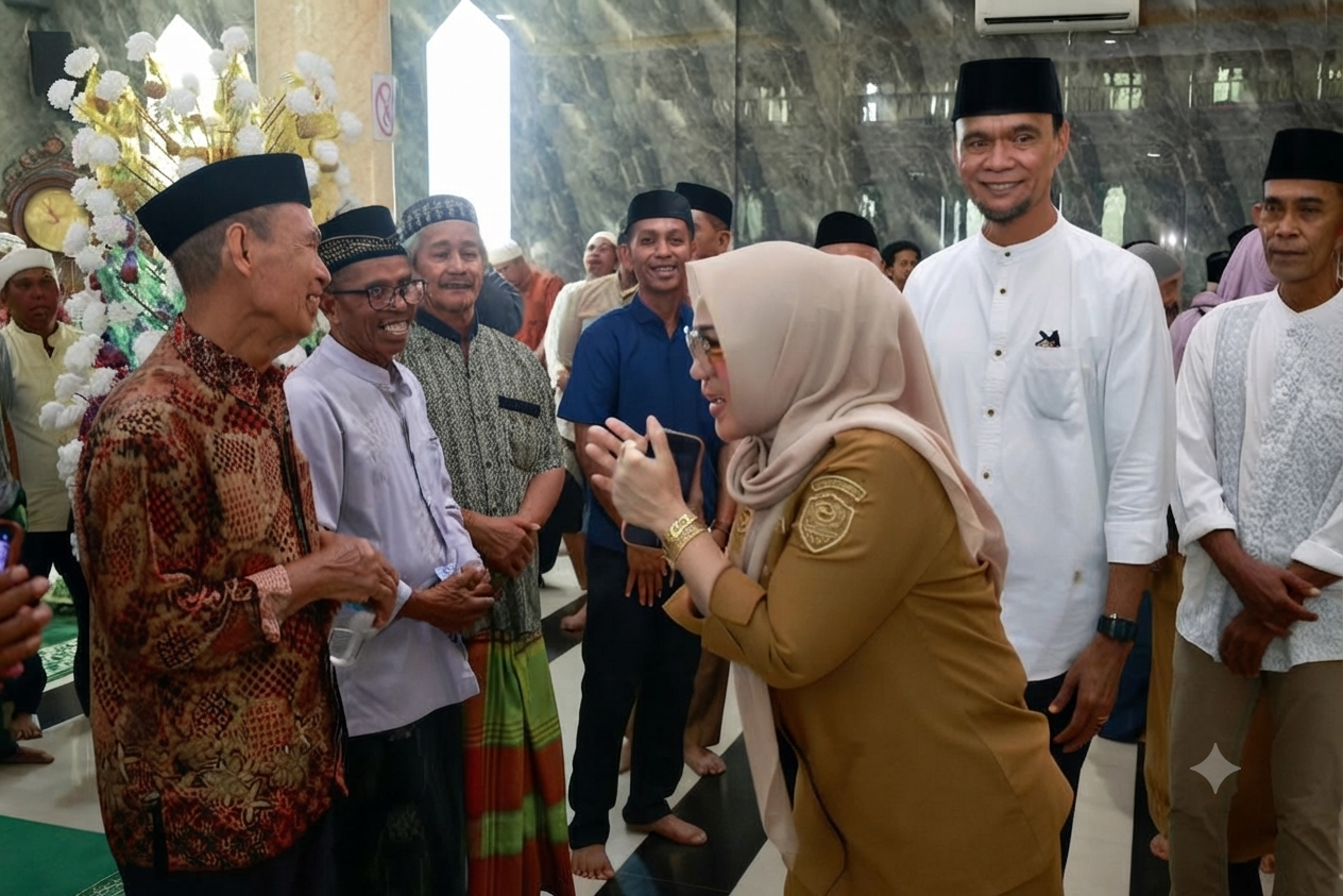 Maulid Nabi di Mangempang, Bupati Andi Ina Ajak Warga Gelorakan 'Rabu Bersih'