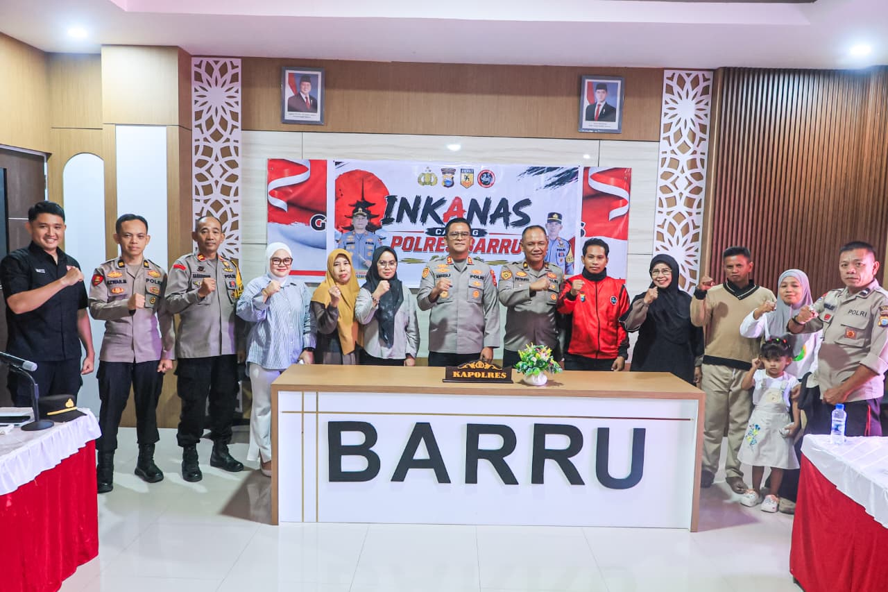 Lepas 19 Atlet Karate ke Piala Kapolda Sulsel, Kapolres Barru Pesan Sportivitas